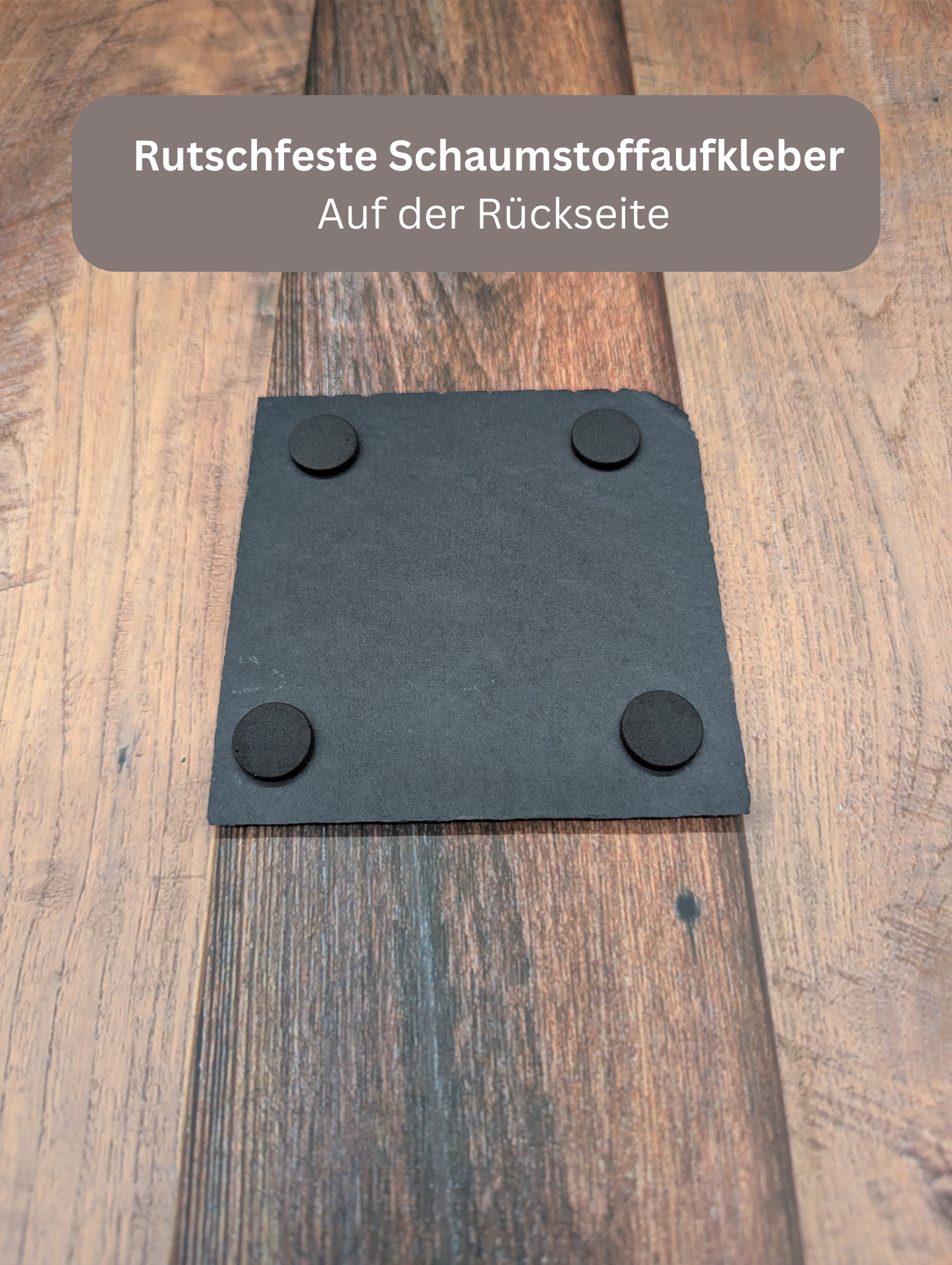 Getränke Untersetzer aus Schiefer - für LARP oder Pen & Paper mit Klassensymbol & Name