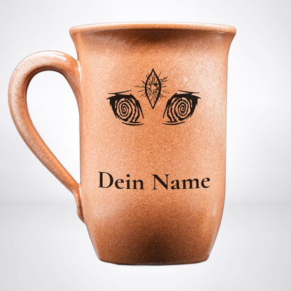 Tontasse Der Gebrochene 0,4L – mit Name – Spezies Kollektion – Sandstein