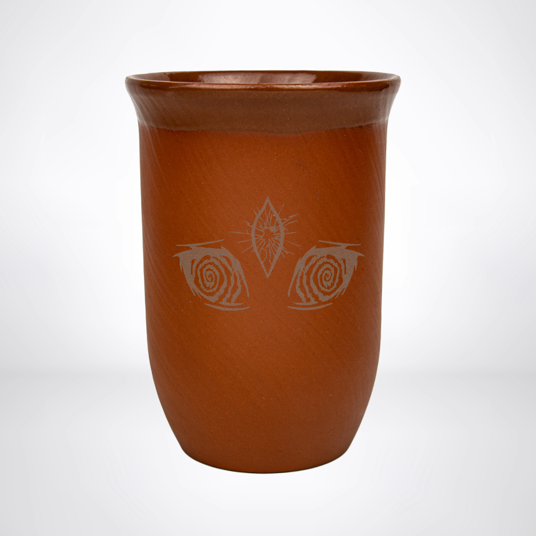 Tonbecher Der Gebrochene 0,4L – Spezies Kollektion – Natur