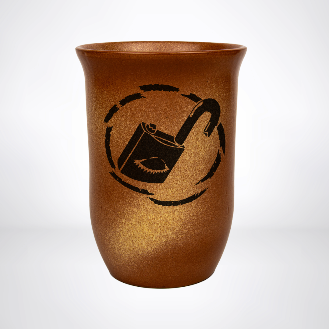 Tonbecher Dieb 0,4L – Proficiencies Kollektion – Sandstein