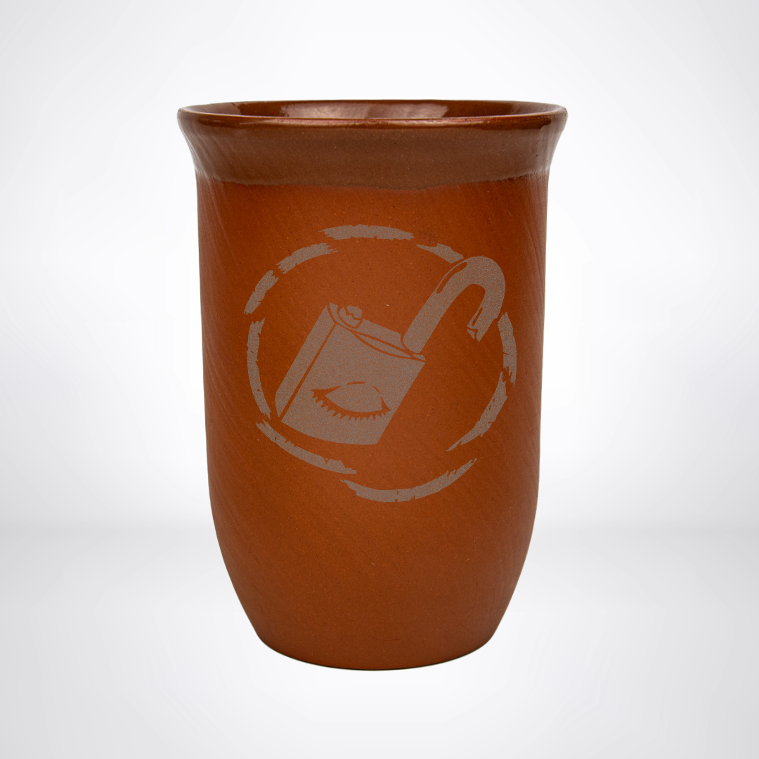 Tonbecher Dieb 0,4L – Proficiencies Kollektion – Natur