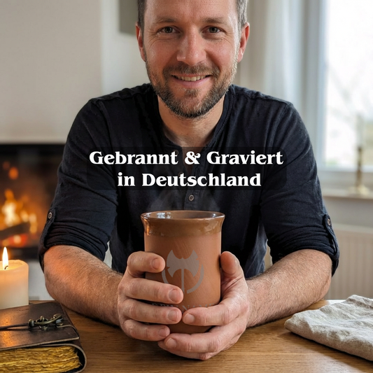 Personalisierter Tonbecher 0,4L – Klasse & Name