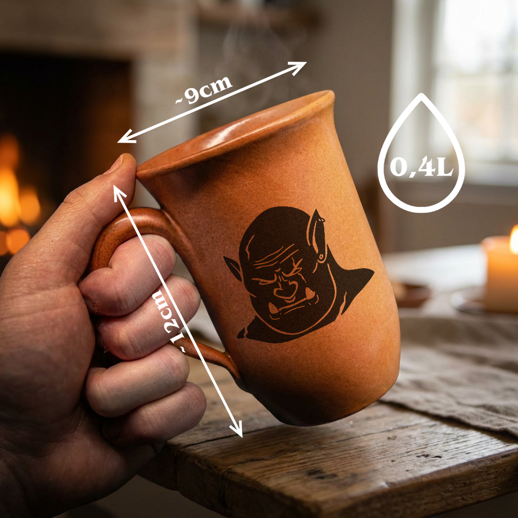 Tontasse Ork 0,4L – Spezies Kollektion – Sandstein
