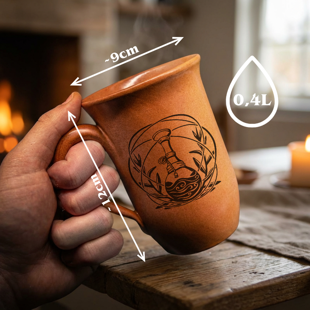 Tontasse Alchemist 0,4L – Proficiencies Kollektion – Sandstein