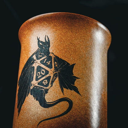 Tonbecher Drachenschatz - 0,4L - "Sandstein"